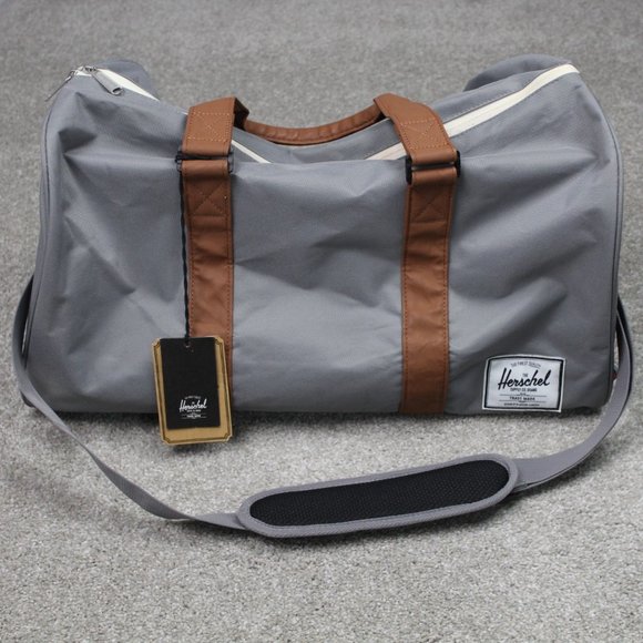 Herschel Supply Company Other - Herschel Supply Novel Duffel Bag NWT Grey Full Zip w/ Signature Shoe Compartment